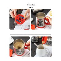 Cana cu Amestecare Automata MRG MYD001, Self-stirring Mug, Smart, 350 ml - 5