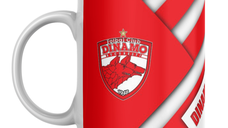 Cana personalizata alba „Dinamo” de la INOVATIX®, 330ml