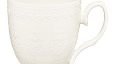 Cana portelan 350ml, model paisley, AMBITION Galactic White