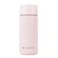 Cana termica AMBITION Calido, 400ml, invelis ceramic, roz - 1