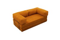 Canapea 3 locuri, Atelier Del Sofa, chenille, portocaliu, 190x95x75 cm - 1