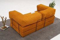 Canapea 3 locuri, Atelier Del Sofa, chenille, portocaliu, 190x95x75 cm - 4