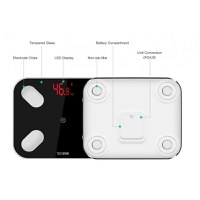 Cantar Electronic Smart Techstar®, Display Digital, Wireless, Bluetooth, Greutate 180kg Max, Compatibil Android - 5