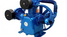 Cap compresor de aer cu 3 pistoane compresie in doua etape 900l/min 12.5 bari BARRACUDA 3090TS BLUE EDITION B-AC3090TS