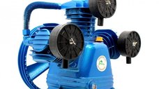 Cap compresor de aer cu 3 pistoane in V 600l/min 2.2-4kW 10 bari H3065 Blue B-AC3065 BLUE