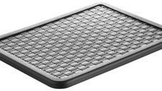 Capac cutie depozitare A4, negru, ROTHO Country
