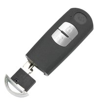 Carcasa cheie auto compatibila cu Mazda 2, 3, 5, 6, CX-3, CX-5, CX-7, CX-9, RX-8, MX-5, 2 butoane, model 2012-2018 - 4
