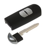 Carcasa cheie auto compatibila cu Mazda 2, 3, 5, 6, CX-3, CX-5, CX-7, CX-9, RX-8, MX-5, 2 butoane, model 2012-2018 - 7