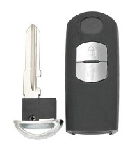 Carcasa cheie auto compatibila cu Mazda 2, 3, 5, 6, CX-3, CX-5, CX-7, CX-9, RX-8, MX-5, 2 butoane, model 2012-2018 - 2