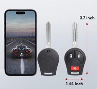 Carcasa Cheie Auto Completa Programabila, Compatibila Nissan Qashqai, X-Trail, Navara, Pathfinder, Murano, Infiniti FX - 7