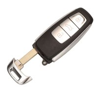 Carcasa Cheie Auto Techstar, Compatibila cu Audi modele A6 C8, A7, A8, Q8, 3 butoane - 5