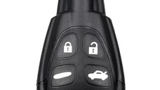 Carcasa Cheie Auto Techstar, Compatibila cu Saab 9-3, 9-5 (2003-2011), 4 Butoane, din Material Rezistent