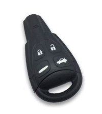 Carcasa Cheie Auto Techstar, Compatibila cu Saab 9-3, 9-5 (2003-2011), 4 Butoane, din Material Rezistent - 6