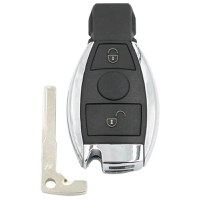 Carcasa cheie auto Techstar compatibila Mercedes Benz, 2 butoane, model dupa 2000, suport NEC si BGA - 6