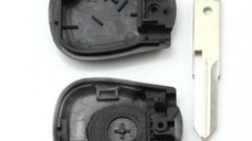 Carcasa cheie auto Techstar cu 1 buton pentru Renault – compatibila Clio, Kangoo, Twingo, Master