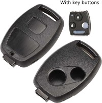 Carcasa Cheie Auto Techstar cu 2 Butoane Compatibila Honda Civic, Jazz, CR-V, Accord, Insight, Fit, FR-V, fara lama - 1