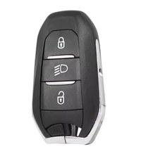Carcasa Cheie Auto Techstar cu 3 butoane, Compatibila Peugeot 308, 408, 508, 3008, 5008, Citroen C3, C4, DS - 6