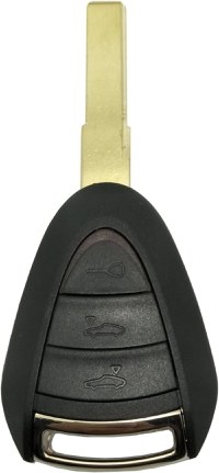 Carcasa Cheie Auto Techstar cu 3 butoane, Compatibila Porsche 911, Cayman, Boxster, Carrera GT - 6