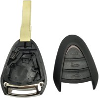 Carcasa Cheie Auto Techstar cu 3 butoane, Compatibila Porsche 911, Cayman, Boxster, Carrera GT - 3