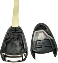 Carcasa Cheie Auto Techstar cu 3 butoane, Compatibila Porsche 911, Cayman, Boxster, Carrera GT - 2