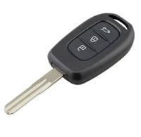 Carcasa cheie auto Techstar cu 3 butoane pentru Dacia Logan, Sandero, Duster, Dokker – compatibil 2016+ - 1