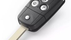 Carcasa Cheie Auto Techstar cu 3 Butoane pentru Honda Civic, Accord, Jazz, CR-V, HR-V, Odyssey si Acura - cu Lama