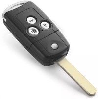 Carcasa Cheie Auto Techstar cu 3 Butoane pentru Honda Civic, Accord, Jazz, CR-V, HR-V, Odyssey si Acura - cu Lama - 3