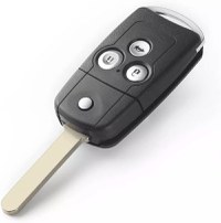 Carcasa Cheie Auto Techstar cu 3 Butoane pentru Honda Civic, Accord, Jazz, CR-V, HR-V, Odyssey si Acura - cu Lama - 1