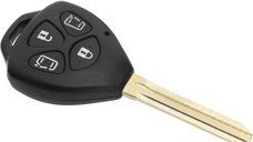 Carcasa Cheie Auto Techstar cu 4 butoane compatibila cu Toyota Corolla, Camry, Alphard