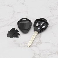 Carcasa Cheie Auto Techstar cu 4 butoane compatibila cu Toyota Corolla, Camry, Alphard - 6