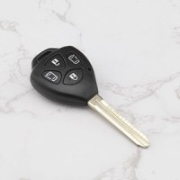 Carcasa Cheie Auto Techstar cu 4 butoane compatibila cu Toyota Corolla, Camry, Alphard - 2