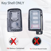 Carcasa Cheie Auto Techstar cu 4 butoane, Compatibila Toyota Camry, Corolla, RAV4, Highlander, Avalon – FCC HYQ14FBA - 6