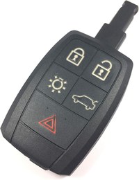 Carcasa Cheie Auto Techstar cu 5 Butoane, Compatibila Volvo C30, S40, V50, C70 – model keyless entry, tip card - 3