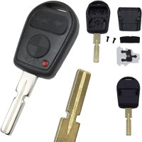 Carcasa Cheie Auto Techstar pentru BMW E36, E31, E38, E39, E40 - 3 Butoane - Lama HU58 - 7