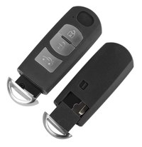 Carcasa cheie auto Techstar, pentru Mazda, cu 3 butoane, compatibila cu modelele Mazda 6 CX-5 CX-3 2014-2015, lamela - 1