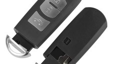 Carcasa cheie auto Techstar, pentru Mazda, cu 3 butoane, compatibila cu modelele Mazda 6 CX-5 CX-3 2014-2015, lamela