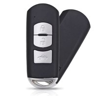 Carcasa cheie auto Techstar, pentru Mazda, cu 3 butoane, compatibila cu modelele Mazda 6 CX-5 CX-3 2014-2015, lamela - 11