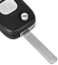 Carcasa Cheie Auto Techstar pentru Renault Kangoo, Clio, Twingo - 2 Butoane - 1