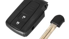 Carcasa Cheie Auto Techstar, pentru Toyota cu 2 butoane, Compatibila cu Modele Corolla, Prius, Camry, RAV4
