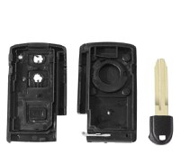 Carcasa Cheie Auto Techstar, pentru Toyota cu 2 butoane, Compatibila cu Modele Corolla, Prius, Camry, RAV4 - 10