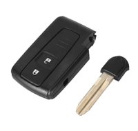 Carcasa Cheie Auto Techstar, pentru Toyota cu 2 butoane, Compatibila cu Modele Corolla, Prius, Camry, RAV4 - 1