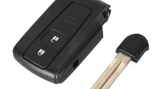 Carcasa Cheie Auto Techstar, pentru Toyota cu 2 butoane, Compatibila cu Modele Corolla, Prius, Camry, RAV4
