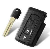 Carcasa Cheie Auto Techstar, pentru Toyota cu 2 butoane, Compatibila cu Modele Corolla, Prius, Camry, RAV4 - 5