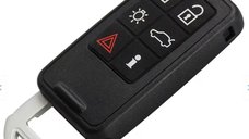 Carcasa cheie auto Techstar pentru Volvo cu 6 butoane, compatibila cu S60, S80, V70, XC60, XC70