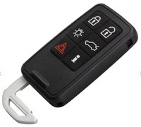 Carcasa cheie auto Techstar pentru Volvo cu 6 butoane, compatibila cu S60, S80, V70, XC60, XC70 - 1