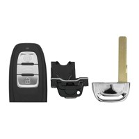 Carcasa Cheie Auto Techstar® Audi A4L, A6L, A5, A6, A7, A8, Q5, Q7, S4, S5, S6, 3 Butoane - 8