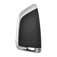 Carcasa Cheie Auto Techstar® BMW, Seria 1,2,3,4,5,6,7, X, 4 Butoane, Cu Lama, Argintiu - 10