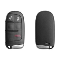 Carcasa Cheie Auto Techstar® Chrysler, Dodge, Jeep, Fiat, 3 Butoane, Cu Lama, Pini Baterie - 6