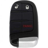 Carcasa Cheie Auto Techstar® Chrysler, Dodge, Jeep, Fiat, 3 Butoane, Cu Lama, Pini Baterie - 4