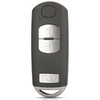 Carcasa Cheie Auto Techstar®, Compatibila Mazda 2, 3, 5, 6, CX-3, CX-5, CX-7, CX-9, Lamela Canelura Dreapta, 3 butoane - 2